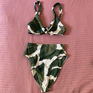 Show Me Your MuMu high waist bikini XS